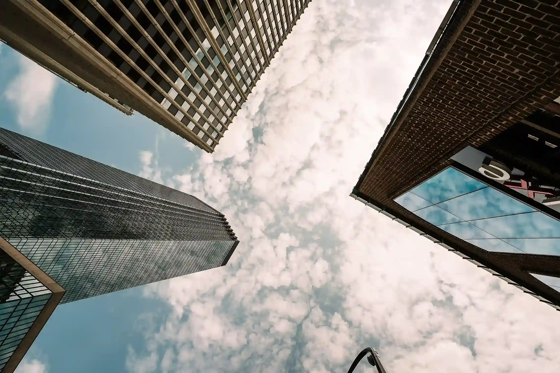Edmonton urban skyline